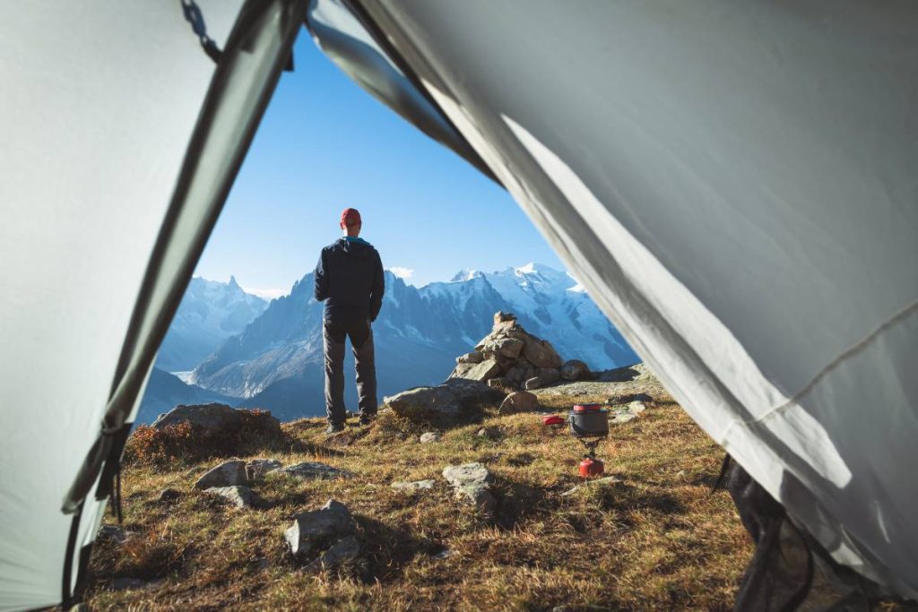 Sleeping well in the wild with a bad back